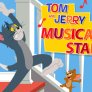 Escadas musicais de Tom e Jerry