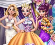 Princesas da Disney gala inverno