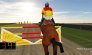 Corrida de cavalos rápida 3D
