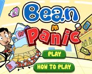 Mr Bean w panice