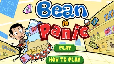 Mr Bean w panice