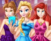 princesas de Disney Festival en el castillo