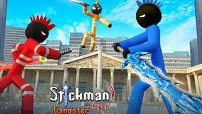 Flics Stickman vs gangsters