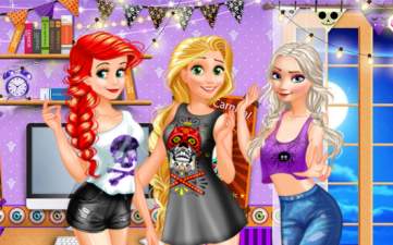 Jogos de Elsa: Maquiagem Assustadora de Halloween no Meninas Jogos