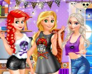 Ariel, Rapunzel ve Elsa: Cadılar Bayramı kostümleri