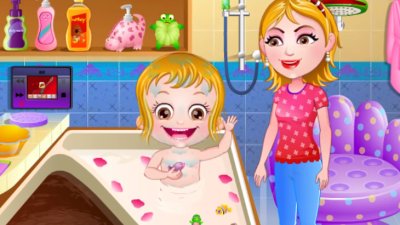 Baby Hazel królewska kąpiel
