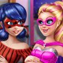 Ladybug Miraculous und Super Barbie