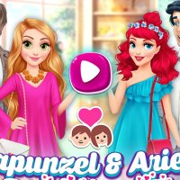 Rapunzel et Ariel double rencontre