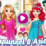 Rapunzel And Ariel Double Date