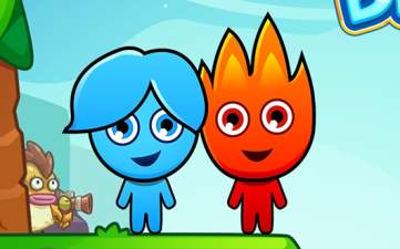 Jogo Red Boy and Blue Girl: Candy World no Jogos 360